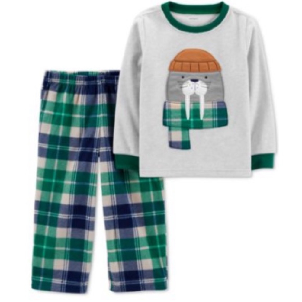 NWT!!  Carter Walrus PJ’s size 4!